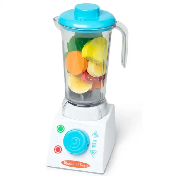 Frullatore per smoothie con accessori in legno - Melissa & Doug immagine 3