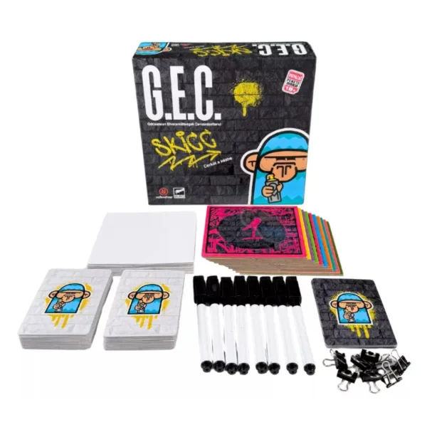 G.E.C. gioco da tavolo Skicc immagine 2