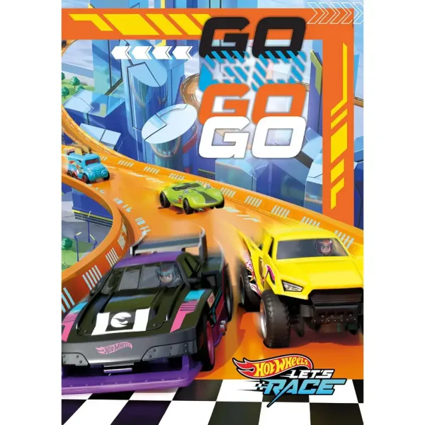 Gara Hot Wheels con super puzzle da 180 pezzi - Clementoni immagine 2