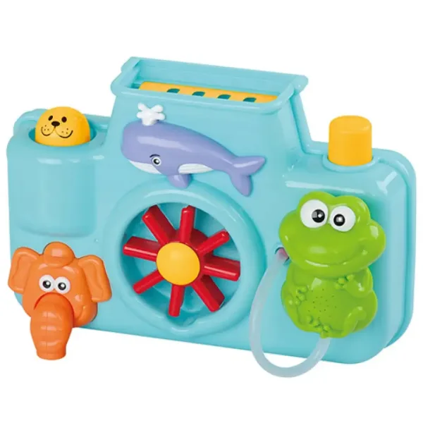 Giocattolo da bagno per bambini con animali e ruota a pale immagine 2
