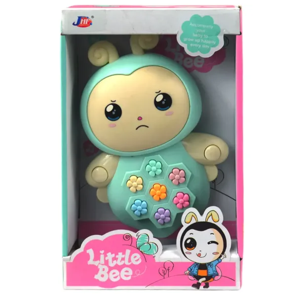 Giocattolo musicale per bambini "Little Bee" a forma di ape immagine 4