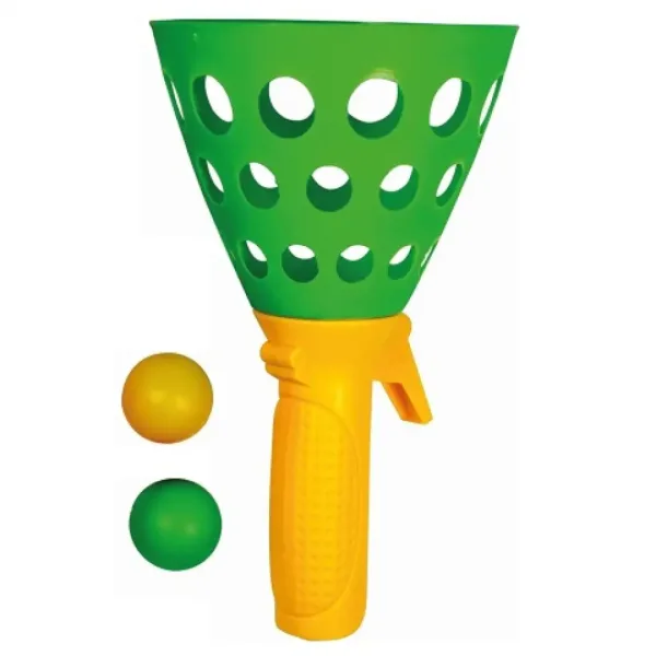 Gioco acchiappapalla Click&Catch con cono e 2 palline immagine 2