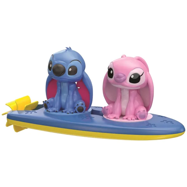 Gioco da bagno Stitch e Angel con tavola da surf - Clementoni baby immagine 2