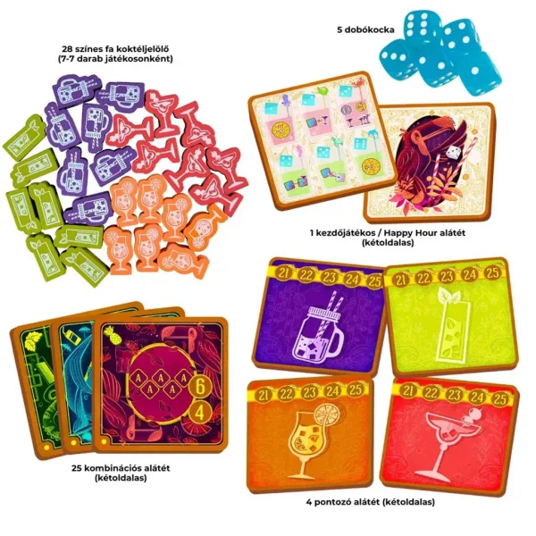 Gioco da tavolo "Piña Coladice" immagine 3
