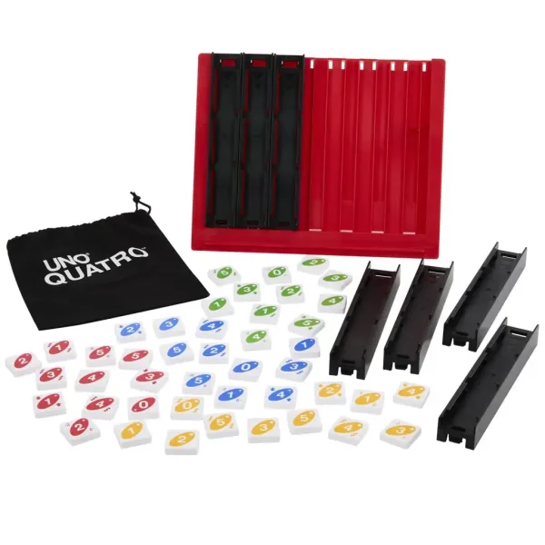 Gioco da tavolo UNO Quatro - Mattel immagine 2