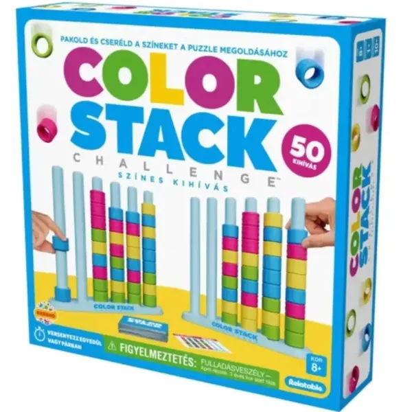 Gioco da tavolo WDYM Color Stack Challenge immagine 1
