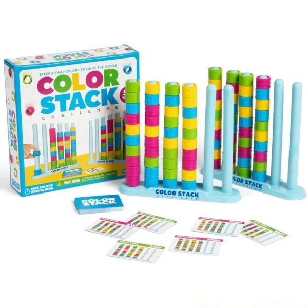 Gioco da tavolo WDYM Color Stack Challenge immagine 2