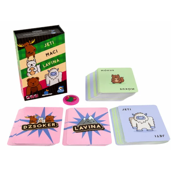 Gioco da tavolo Yeti, Orso, Valanga immagine 2