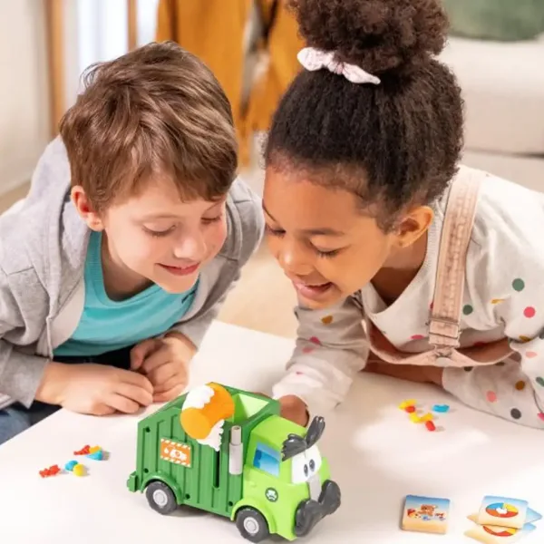 Gioco da tavolo del camion della spazzatura mangia-rifiuti immagine 5