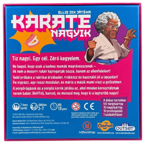 Gioco da tavolo delle nonne karateka immagine 2