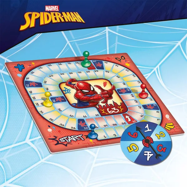 Gioco da tavolo di Spider-Man nello zaino - Lisciani immagine 2