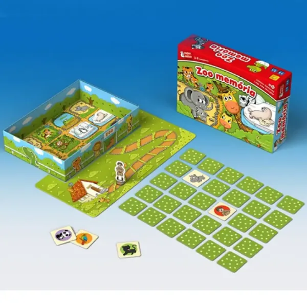 Gioco da tavolo di memoria Zoo immagine 2