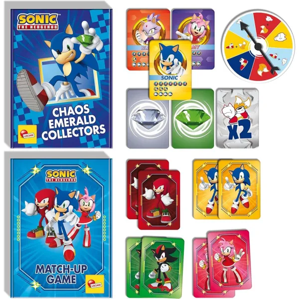 Gioco di carte Sonic nello zaino - Lisciani immagine 2