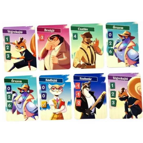 Gioco di carte degli agenti segreti di periferia immagine 3