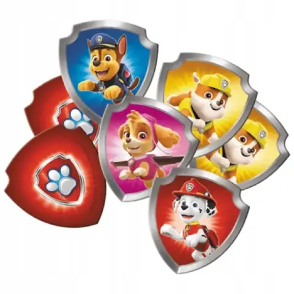 Gioco di memoria Paw Patrol con tessere a forma di scudo - Trefl immagine 2