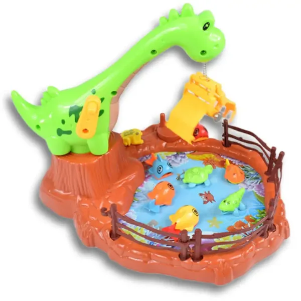 Gioco di pesca con gru Dino Peca con pesci immagine 3