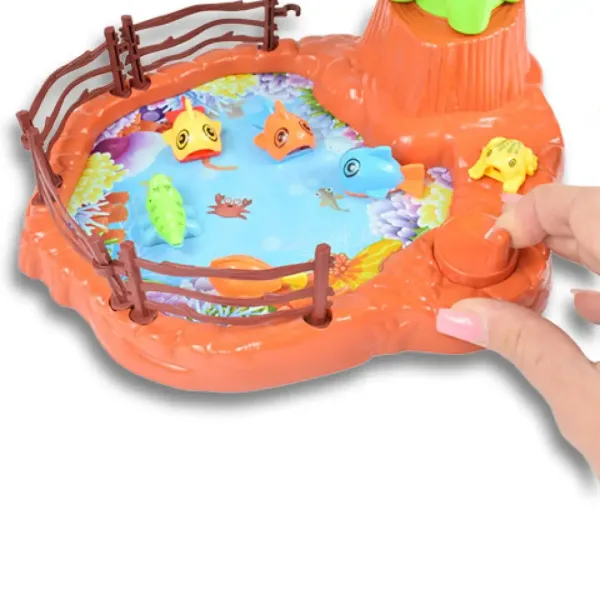 Gioco di pesca con gru Dino Peca con pesci immagine 7