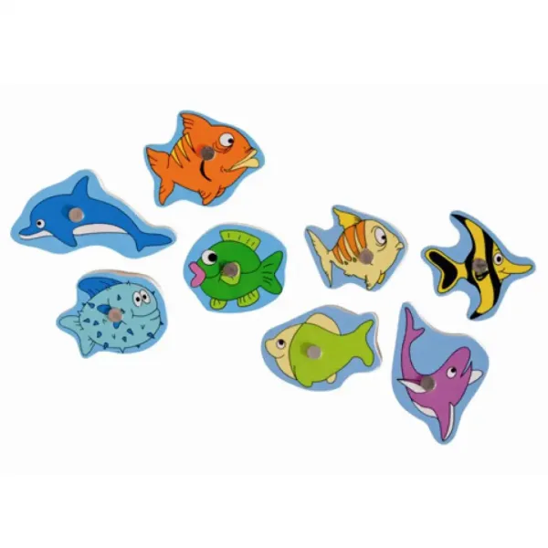 Gioco di pesca in legno immagine 3