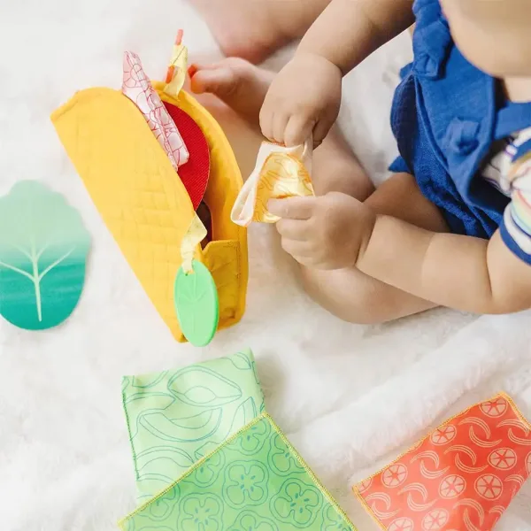 Gioco di sviluppo delle abilità con verdure in taco morbido - Melissa & Doug immagine 3
