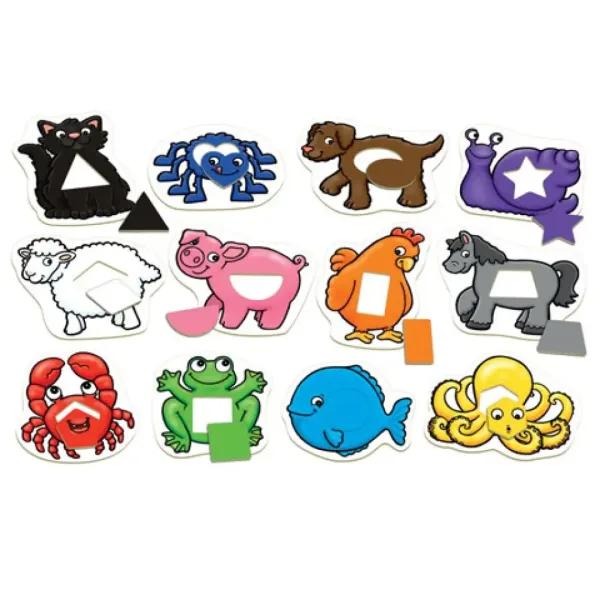 Gioco educativo sugli animali e le forme immagine 2
