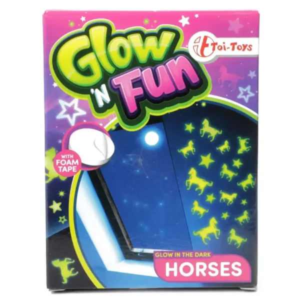 Glown Fun Adesivo decorativo fluorescente per cavalli immagine 1
