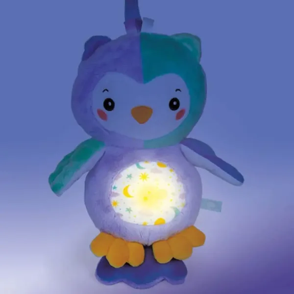 Gufo di peluche con luce - Clementoni immagine 3