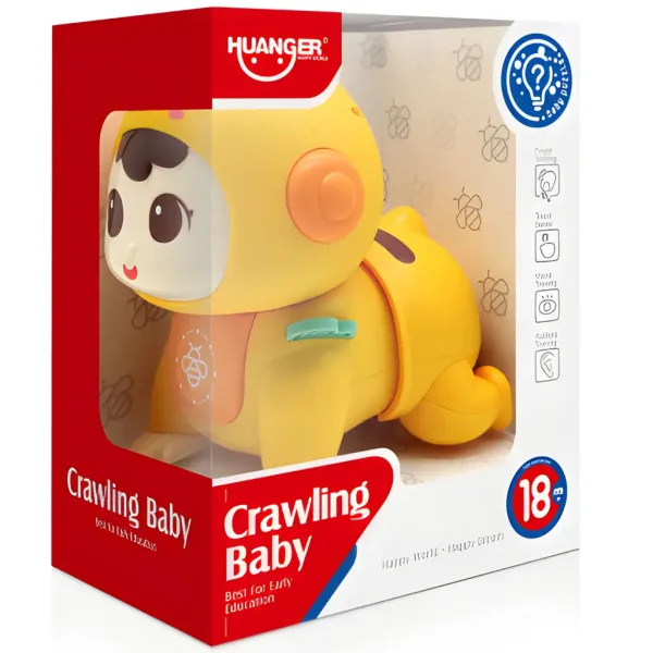 Happy World: Bambino strisciante in costume da ape Tityi-Totyi con suoni e luci immagine 4