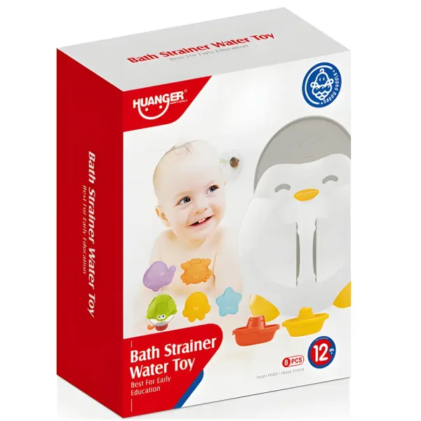 Happy World: Gioco da bagno con pinguini e animali marini immagine 3