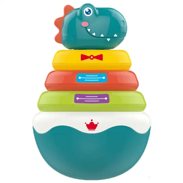 Happy World: Gioco di costruzione di torri di dinosauri immagine 2