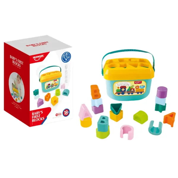Happy World: Selezionatore di forme colorate con lettere e forme immagine 1