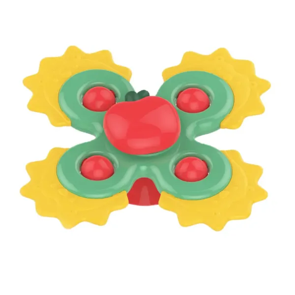 Happy World: Set di giochi educativi con 3 spinner per bambini a forma di animali immagine 2