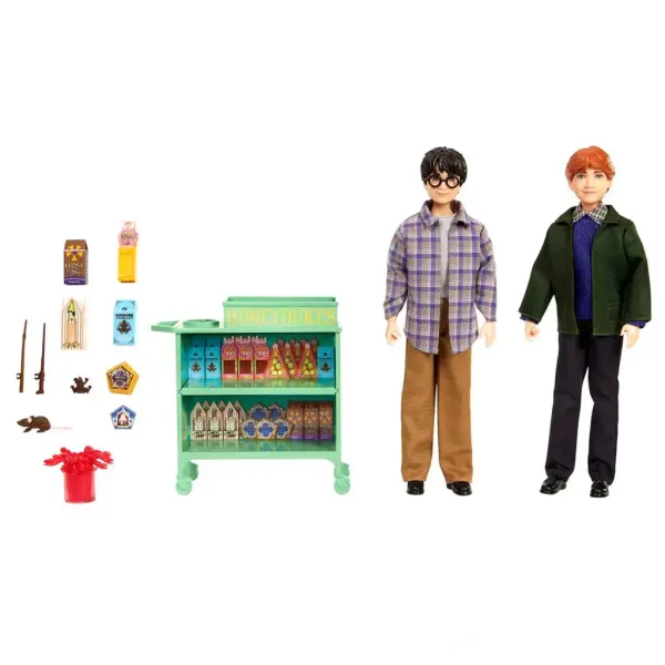 Harry Potter: Harry e Ron sullEspresso per Hogwarts - Mattel immagine 4