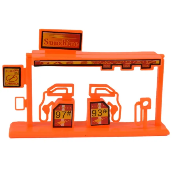 Heavy Duty: Set di giochi da costruzione con auto a retrocarica e accessori immagine 4
