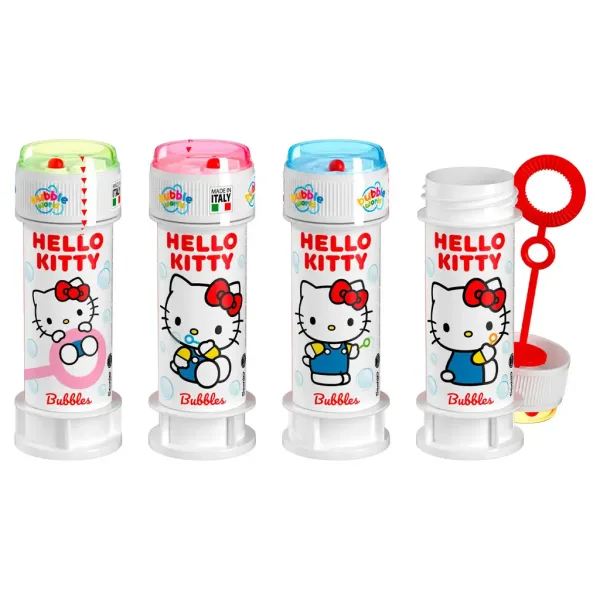 Hello Kitty bolle di sapone colorate 60ml immagine 1