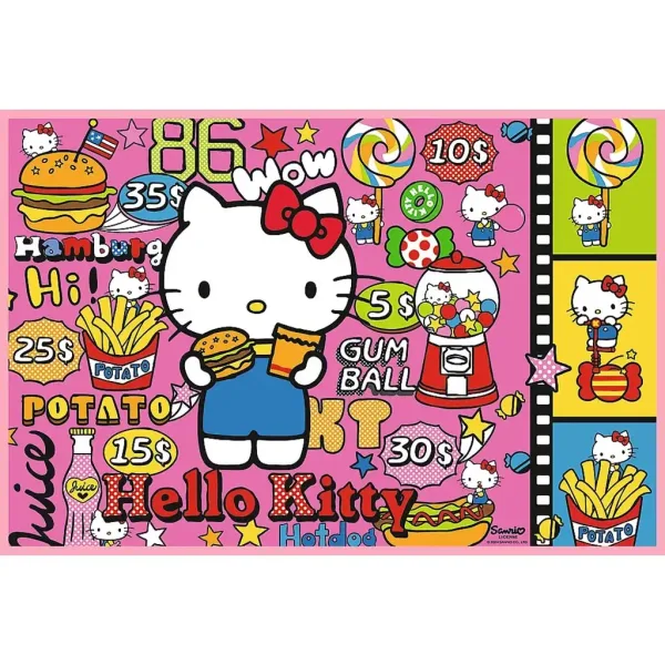 Hello Kitty e amici puzzle 2x200 - Trefl immagine 3