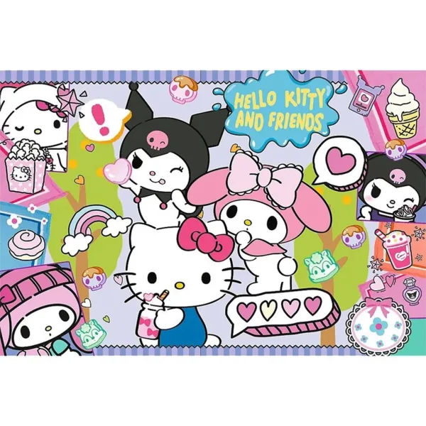 Hello Kitty e i suoi amici puzzle da 300 pezzi - Trefl immagine 2
