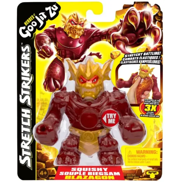 Heroes of Goo Jit Zu: Creature Fighters Action Figure - Blazagon immagine 2