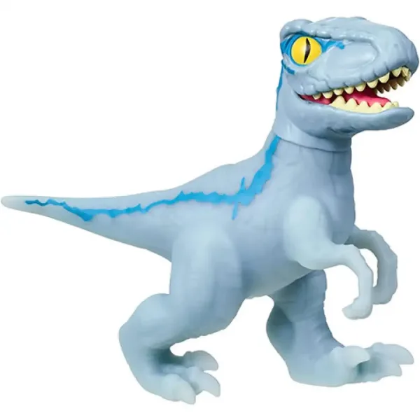 Heroes of Goo Jit Zu Jurassic World Velociraptor Blu giocattolo figura immagine 2