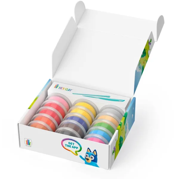 Hey Clay: Grande set di plastilina - Bluey immagine 2