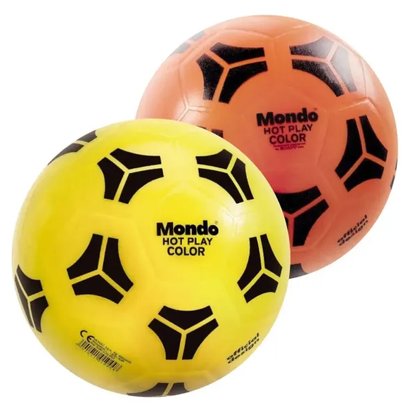 Hot Play pallone da calcio 23cm in diversi colori - Mondo Toys immagine 1