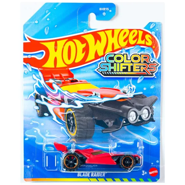Hot Wheels: Blade Raider macchinina che cambia colore in scala 1:64 - Mattel immagine 1