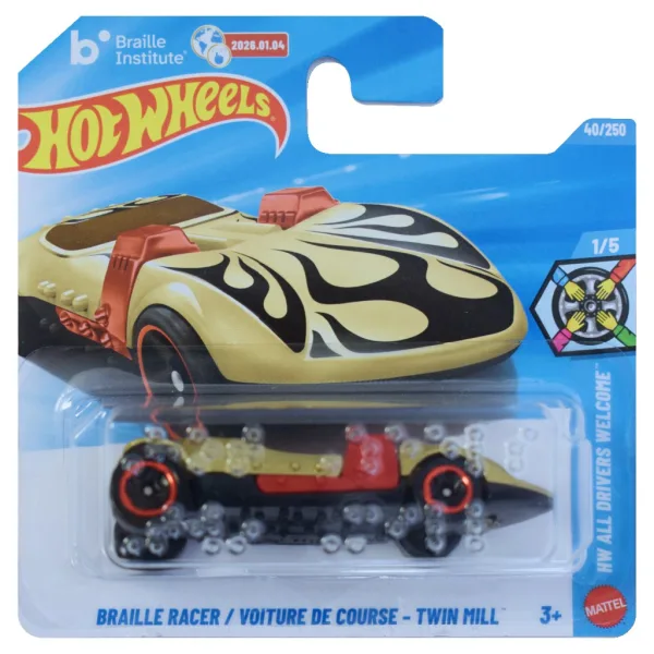 Hot Wheels: Braille Racer / Auto da Corsa - Twin Mill macchinina 1/64 - Mattel immagine 1