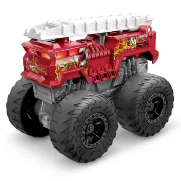 Hot Wheels Monster Trucks: Roarin Wreckers macchinina con luci ed effetti sonori 1/43 - Mattel immagine 2