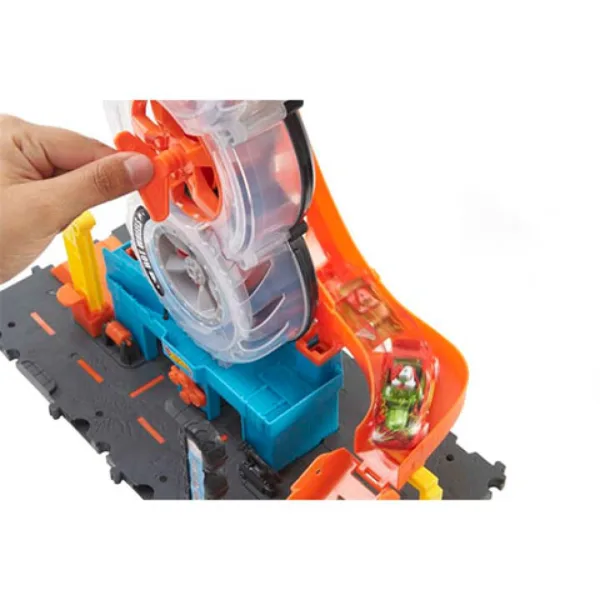 Hot Wheels: Set da gioco Officina Tripla Ruota - Mattel immagine 3