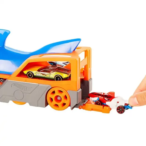 Hot Wheels: Set di gioco Squalo mangia-auto con macchinina - Mattel immagine 4