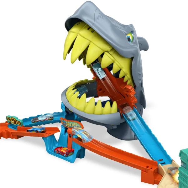 Hot Wheels: Set pista Attacco dello squalo con macchinina - Mattel immagine 2