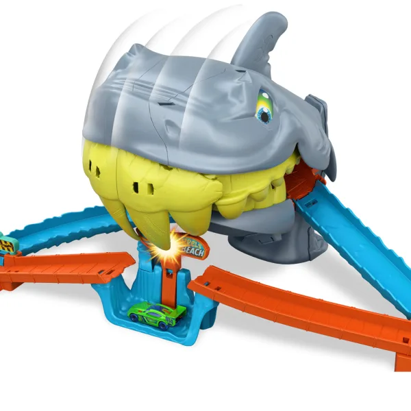 Hot Wheels: Set pista Attacco dello squalo con macchinina - Mattel immagine 3