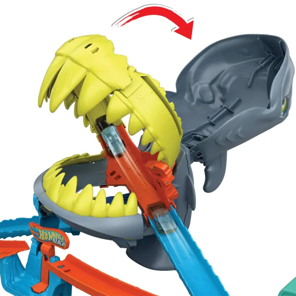 Hot Wheels: Set pista Attacco dello squalo con macchinina - Mattel immagine 4
