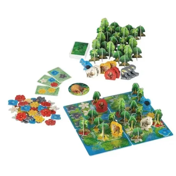 Hutan - Il mondo della foresta pluviale gioco da tavolo immagine 2