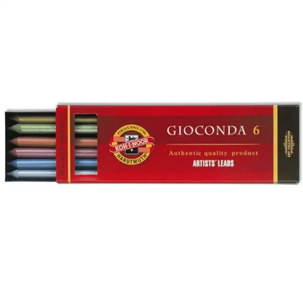 ICO: Koh-I-Noor Gioconda in grafite metallico in sei colori diversi 5,6mm immagine 1
